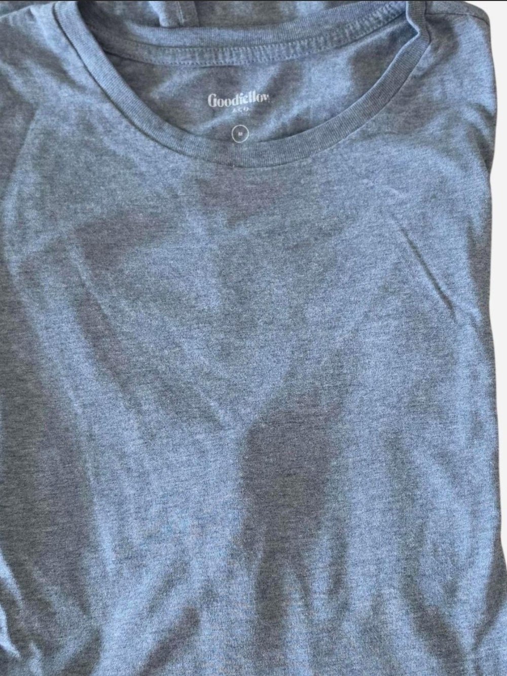 Goodfellow & Co Men’s Heather Blue Crew Neck Short Sleeve Tee